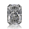 Natural Diamond 0.71 Carats, Radiant with  Cut, E Color, VS2 Clarity and Certified by GIA