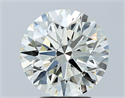 Diamante Natural 3.50 quilates, Redondo , Color L, claridad SI1 y certificado GIA
