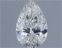 Diamante Natural 0.51 quilates, De pera , Color H, claridad VS2 y certificado IGI