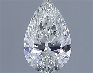 Foto Diamante Natural 0.51 quilates, De pera , Color H, claridad VS2 y certificado IGI de