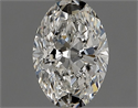 Diamante Natural 0.50 quilates, Ovalado , Color G, claridad VS2 y certificado GIA