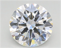Lab Grown Diamond 3.78 Carats, Round with Excellent Cut, E Color, VS1 Clarity and Certified by IGI