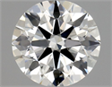 Diamante Natural 0.50 quilates, Redondo , Color I, claridad VVS1 y certificado GIA