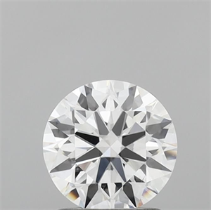 Picture of Lab Grown Diamond 1.28 Carats, Round with Ideal Cut, D Color, VS2 Clarity and Certified by IGI