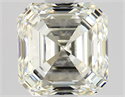 Diamante Natural 1.50 quilates, Asscher , Color K, claridad VVS1 y certificado GIA