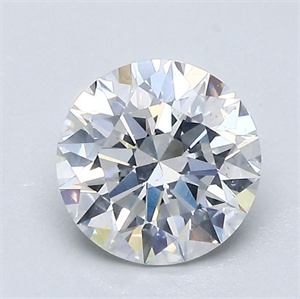 Picture of Natural Diamond 1.22 Carats, Round with Excellent Cut, F Color, SI2 Clarity and Certified by GIA