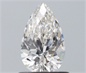 Diamante Natural 0.71 quilates, De pera , Color H, claridad VS1 y certificado IGI