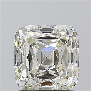 Foto Diamante Natural 1.49 quilates, Del cojín , Color L, claridad VS1 y certificado GIA de