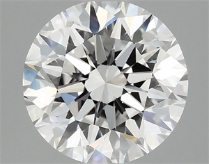 Picture of Lab Grown Diamond 2.54 Carats, Round with Excellent Cut, D Color, VVS2 Clarity and Certified by IGI