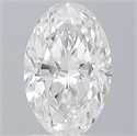 Natural Diamond 1.50 Carats, Oval with  Cut, D Color, VVS1 Clarity and Certified by GIA