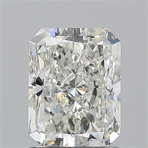 Foto Diamante Natural 1.20 quilates, Radiante , Color H, claridad SI2 y certificado GIA de