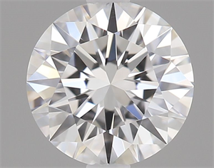 Picture of Natural Diamond 0.41 Carats, Round with Excellent Cut, D Color, VVS2 Clarity and Certified by GIA