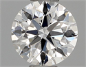 Diamante Natural 0.43 quilates, Redondo , Color F, claridad VS1 y certificado GIA
