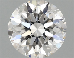 Picture of Lab Grown Diamond 1.09 Carats, Round with Excellent Cut, D Color, VVS2 Clarity and Certified by IGI
