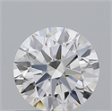 Diamante Natural 0.72 quilates, Redondo , Color F, claridad VVS1 y certificado GIA