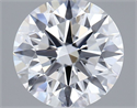 Del inventario de diamantes de laboratorio, 1.00 quilates, Redondo , Color D, claridad VVS2 y certificado IGI
