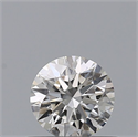 Diamante Natural 0.41 quilates, Redondo , Color G, claridad IF y certificado GIA