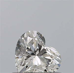 Picture of Natural Diamond 0.41 Carats, Heart with  Cut, H Color, VS1 Clarity and Certified by GIA