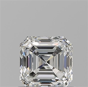 Foto Diamante Natural 0.91 quilates, Asscher , Color D, claridad VS1 y certificado GIA de