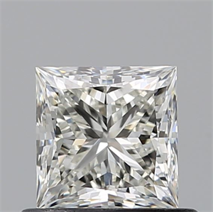 Foto Diamante Natural 0.60 quilates, Princesa , Color J, claridad VS1 y certificado GIA de