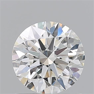Picture of Natural Diamond 1.01 Carats, Round with Excellent Cut, G Color, VS2 Clarity and Certified by GIA