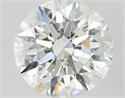 Natural Diamond 1.60 Carats, Round with Excellent Cut, H Color, SI1 Clarity and Certified by GIA