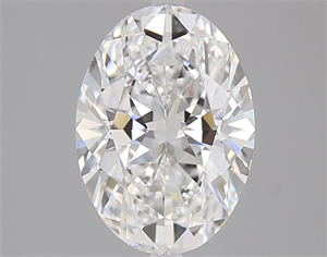 Picture of Natural Diamond 2.50 Carats, Oval with  Cut, E Color, VS2 Clarity and Certified by GIA