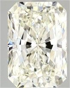 Foto Diamante Natural 3.10 quilates, Radiante , Color K, claridad SI2 y certificado GIA de