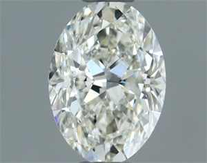 Picture of Natural Diamond 0.50 Carats, Oval with  Cut, J Color, IF Clarity and Certified by GIA