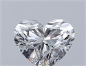Natural Diamond 0.30 Carats, Heart with  Cut, D Color, VVS1 Clarity and Certified by GIA