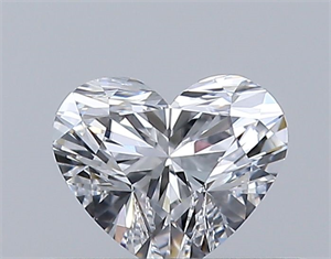 Picture of Natural Diamond 0.30 Carats, Heart with  Cut, D Color, VVS1 Clarity and Certified by GIA