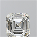 Natural Diamond 1.71 Carats, Asscher with  Cut, H Color, VVS1 Clarity and Certified by GIA