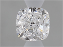 Diamante Natural 0.50 quilates, Del cojín , Color D, claridad VS2 y certificado GIA