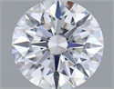 Del inventario de diamantes de laboratorio, 1.23 quilates, Redondo , Color D, claridad VVS2 y certificado IGI