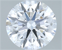 Diamante Natural 0.45 quilates, Redondo , Color D, claridad VS2 y certificado GIA