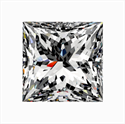 Diamante Natural 0.50 quilates, Princesa , Color F, claridad VS1 y certificado GIA