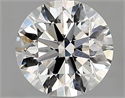 Diamante Natural 1.71 quilates, Redondo , Color H, claridad SI1 y certificado GIA