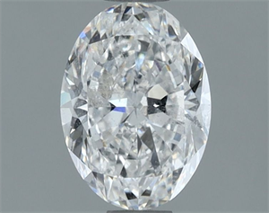 Foto Diamante Natural 1.21 quilates, Ovalado , Color E, claridad I1 y certificado GIA de