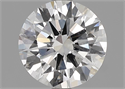 Diamante Natural 1.53 quilates, Redondo , Color F, claridad SI1 y certificado GIA