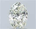 Diamante Natural 1.20 quilates, Ovalado , Color K, claridad IF y certificado GIA
