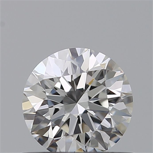 Foto Diamante Natural 0.51 quilates, Redondo , Color F, claridad IF y certificado GIA de