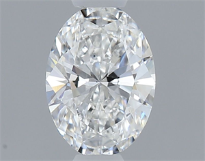 Picture of Natural Diamond 0.40 Carats, Oval with  Cut, E Color, VS1 Clarity and Certified by GIA