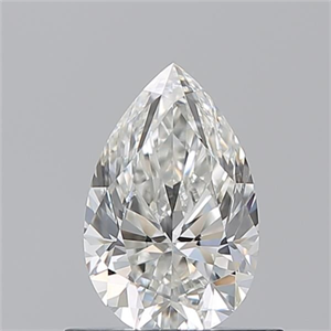 Picture of Natural Diamond 0.70 Carats, Pear with  Cut, H Color, VVS1 Clarity and Certified by GIA