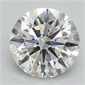 Lab Grown Diamond 1.09 Carats, Round with Ideal Cut, E Color, SI1 Clarity and Certified by IGI