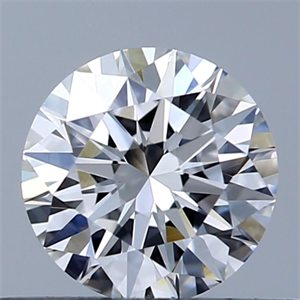 Picture of Natural Diamond 0.42 Carats, Round with Excellent Cut, F Color, VVS1 Clarity and Certified by GIA