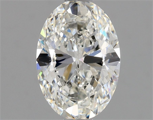 Picture of Natural Diamond 0.90 Carats, Oval with  Cut, H Color, VS1 Clarity and Certified by GIA