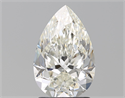 Natural Diamond 2.01 Carats, Pear with  Cut, J Color, VVS2 Clarity and Certified by GIA