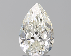 Picture of Natural Diamond 2.01 Carats, Pear with  Cut, J Color, VVS2 Clarity and Certified by GIA