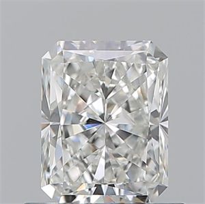 Foto Diamante Natural 0.80 quilates, Radiante , Color H, claridad VVS2 y certificado GIA de
