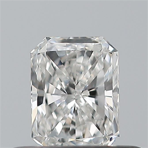Foto Diamante Natural 0.31 quilates, Radiante , Color F, claridad VVS1 y certificado GIA de